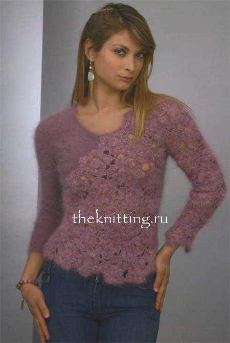 Вязание свитеров с описанием